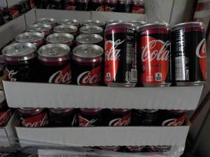 2 - 24 packs Coca Cola Cherry Zero ...