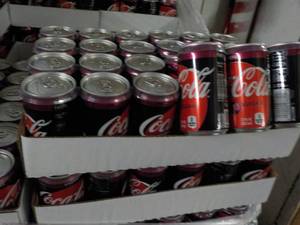 2 - 24 packs Coca Cola Cherry Zero ...