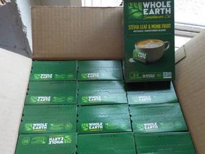 Case of 12 Boxes Whole Earth Stevia...