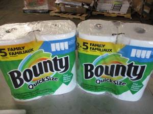 4 Rolls Bounty paper towels