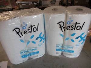 12 Rolls of Presto Toilet Paper...