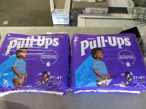 Huggies Pulls Ups 3t-4t 56 count...