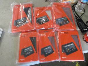 5 Amazon Fire Covers...
