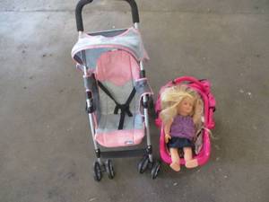 Play Stroller Carrier and Doll...
