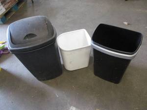 3 Garage Bins...