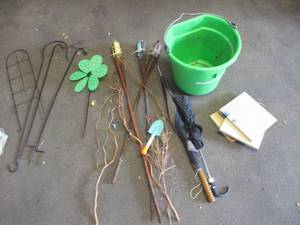 Outdoor Decorations and Umbrellas...