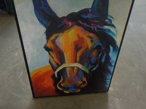 Home Accents Horse Picture 17 x 21...
