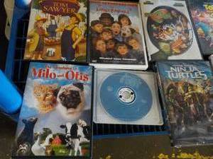 12 Childrens DVDs