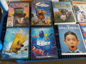 12 Childrens DVDs