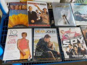 10 DVDs ...