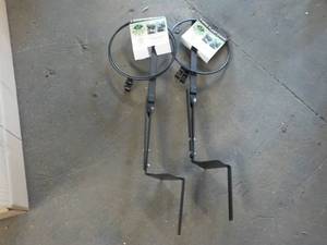 Set of 2 - 2 Ring Metal Plant Stand...