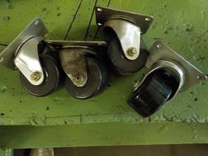 4 Swilver Casters 500 lb. weight ea...