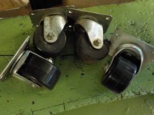 4 Swilver Casters 500 lb. weight ea...