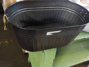 Black Beverage Tub and Opener...