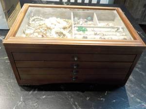 Jewelry Box full of Jewelry see al...