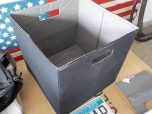 Threshold Storage Bin and 2 License...