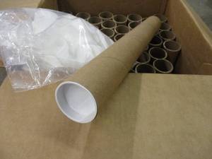 50 Mailing Tubes with Caps...