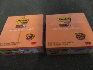 2 Value Packs of Multicolored Post ...