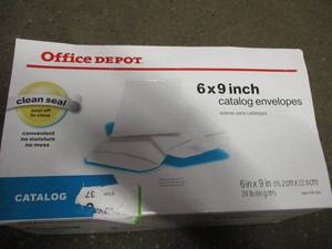 Office Depot 6 x 9 Catalog Envelop...