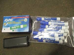 Expo Dry -Erase Markers and an Eras...