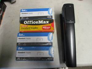 Stapler and 4 Boxes of Staples...