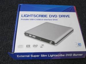 lot 22 image: Lightscribe DVD Drive...