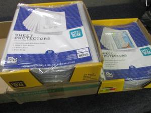 lot 24 image: Sheet Protectors...