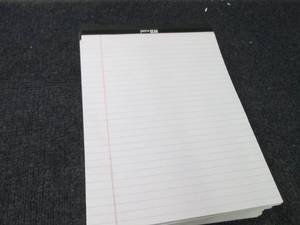 lot 39 image: 12 Letter Ruled Writing Pads...