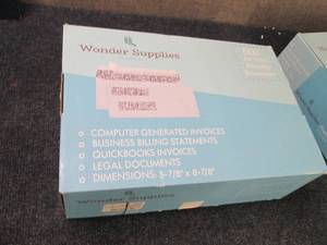lot 42 image: 600 ct Box of #9 Security Envelopes...