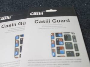 lot 49 image: 8 Casiii Guard Keyboard Covers...