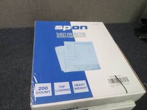 lot 54 image: 3- 200 ct Pks Heavyweight Top Loadi...