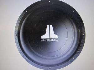 lot 105 image: JL Audio 12W0v3-4 12 300-Watt Subw...