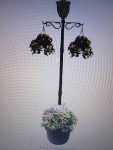 lot 135 image: Kenwick 1-Light Outdoor Black Integ...
