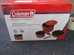 lot 138 image: Coleman 6-Pc. Nonstick Family Cook ...