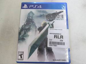 lot 172 image: PS4 Final Fantasy VII Remake open b...
