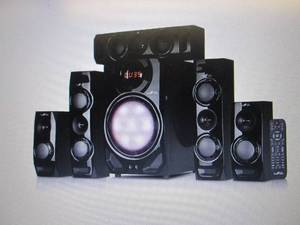 lot 201 image: beFree Sound 125-Watt 5.1 Channel S...