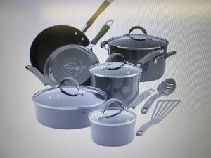 lot 204 image: Rachael Ray Cucina 12-Pc. Nonstick ...