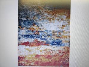 lot 249 image: Tayse Rugs Diamond Flint Contempora...