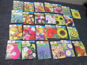 lot 267 image: 25 Assorted Packs of Burpee Flower ...