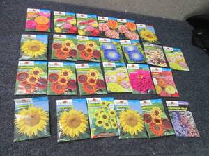lot 269 image: 25 Assorted Packs of Burpee Flower ...