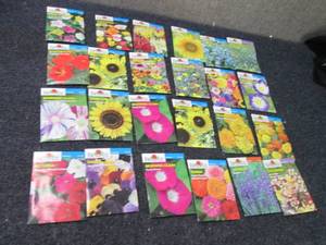 lot 270 image: 24 Assorted Packs of Burpee Flower ...