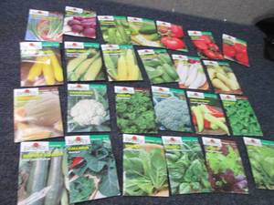 lot 278 image: 25 Assorted Packs of Burpee Vegetab...