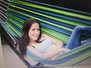 lot 305 image: Smart Solar Brazilian Hammock in a ...