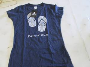lot 312 image: XS Ladies Beach Bum Tshirt NWT...
