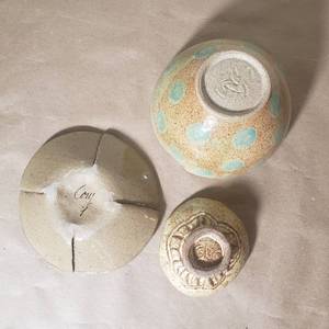 lot 182 image: Vortex Clay Bowl Collection