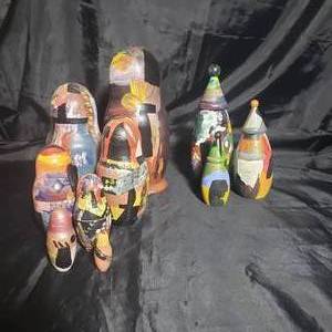 lot 302 image: Abstract Nesting Doll