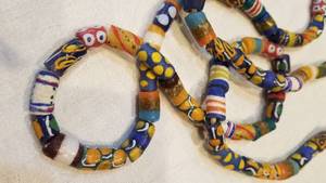 lot 46 image: Tribal Handmade Bead Necklace  40