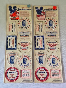 lot 31 image: 1972 Archie Bunker for President Collectibles