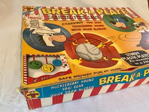 lot 35 image: 1961 Huck, Yogi and Quick Draw Break a Plate Game