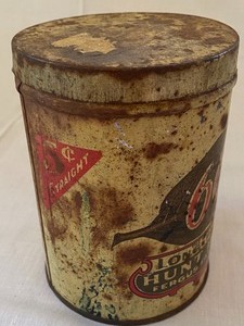 lot 63 image: Vintage Tobacco Tin 662 from Fergus Falls, MN